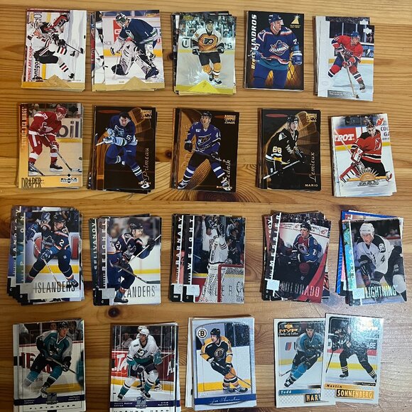 160 Hockey Card Lot Used Cards - Picture 2 of 2